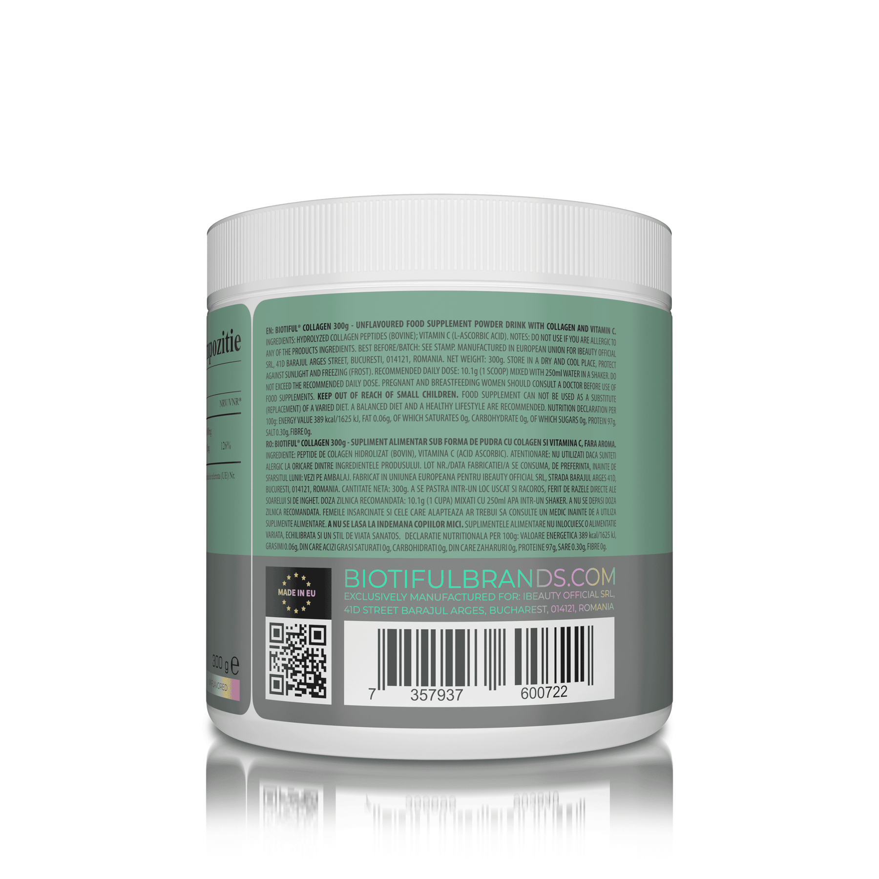 Unflavored Collagen by Biotiful Life – product view 3
