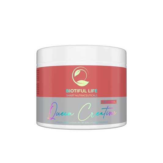 Queen Creatine – micronized creatine powder for women by Biotiful Life
