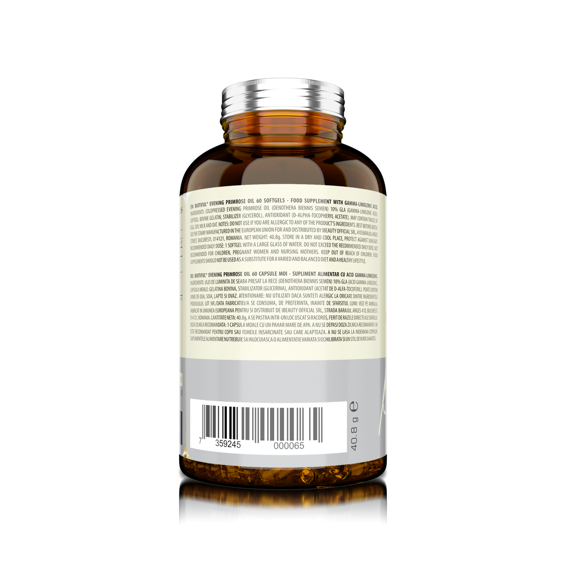 PrimRose Evening Primrose Oil by Biotiful Life – product view 3