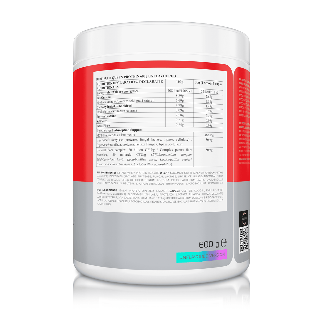 Queen Protein Unflavored by Biotiful Life – product view 2