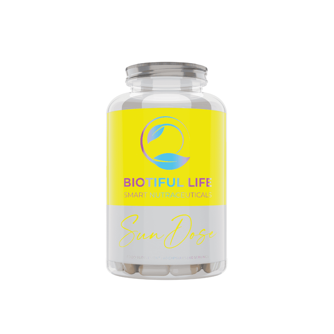 SUN DOSE – vitamin D3, K2 and magnesium capsules by Biotiful Life